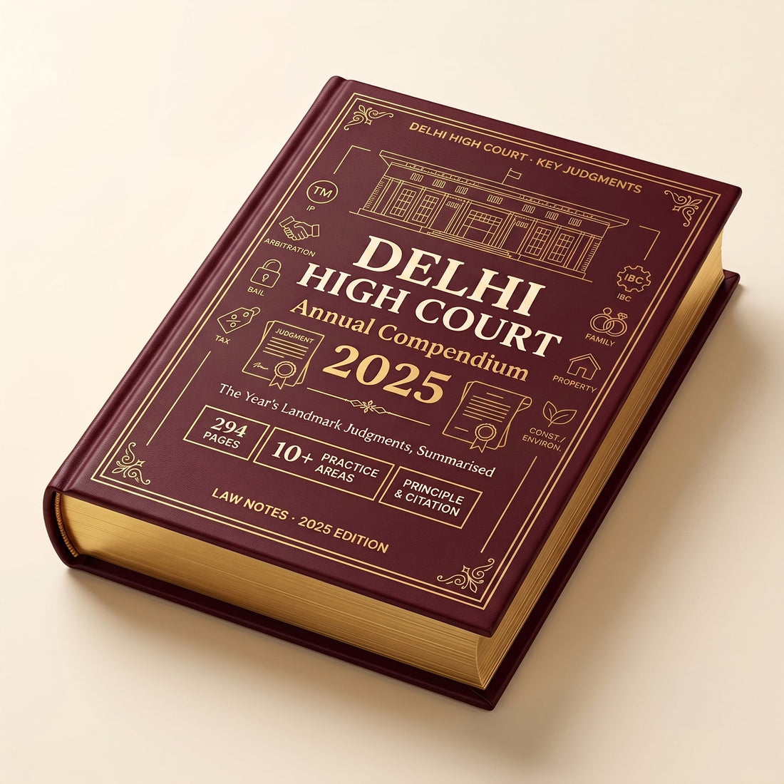 Delhi High Court Annual Compendium 2025 Law Notes