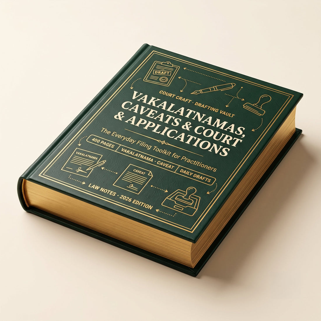 Vakalatnamas, Caveats & Court Application Drafts Law Notes