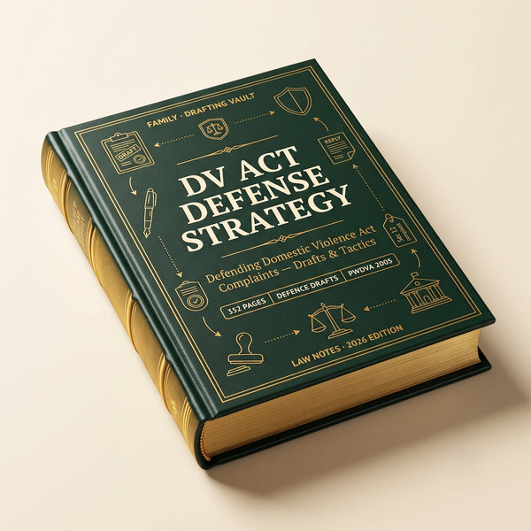 Domestic Violence Act — Defence Strategy Law Notes