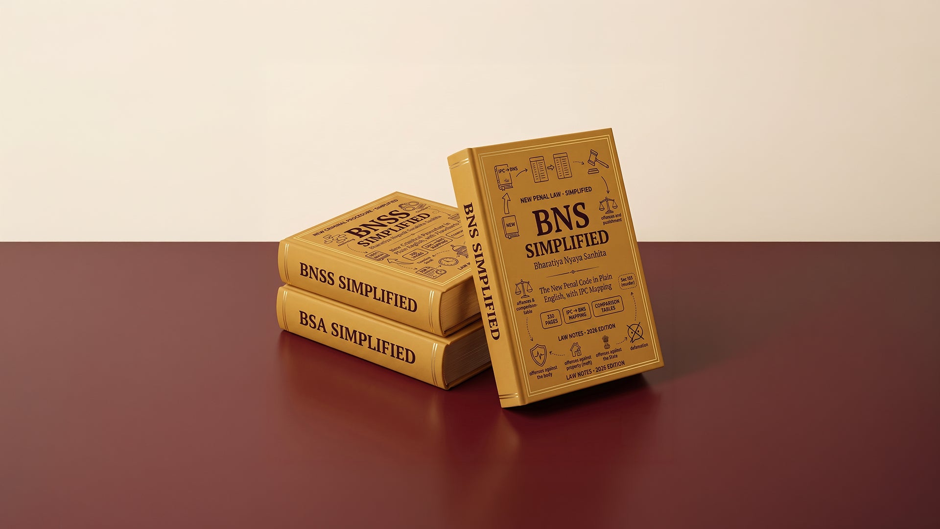 BNS · BNSS · BSA, in plain English.