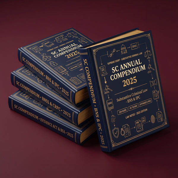 SC Annual Compendium 2025: New Criminal Laws Law Notes
