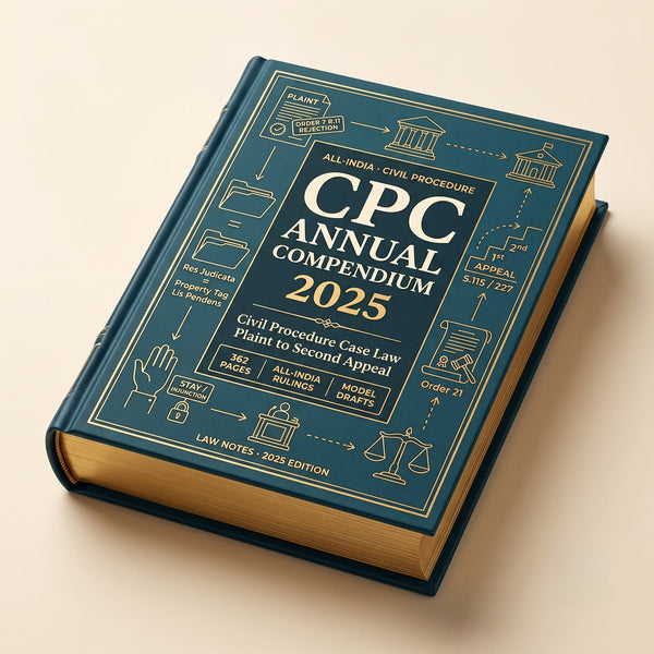 CPC All India Annual Compendium 2025 Law Notes
