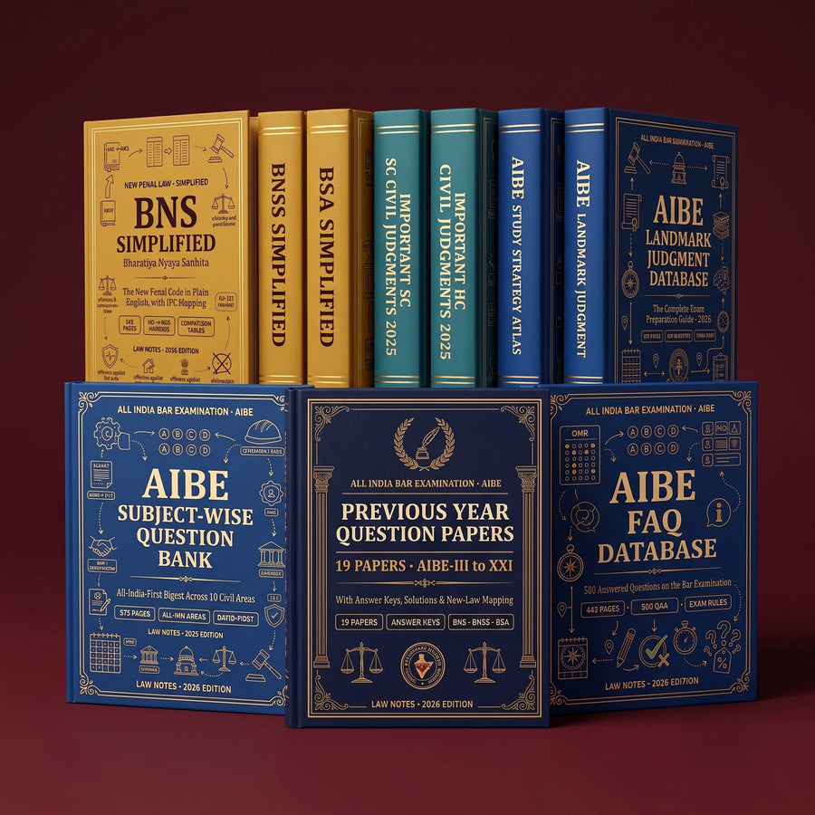 Exam Prep — AIBE