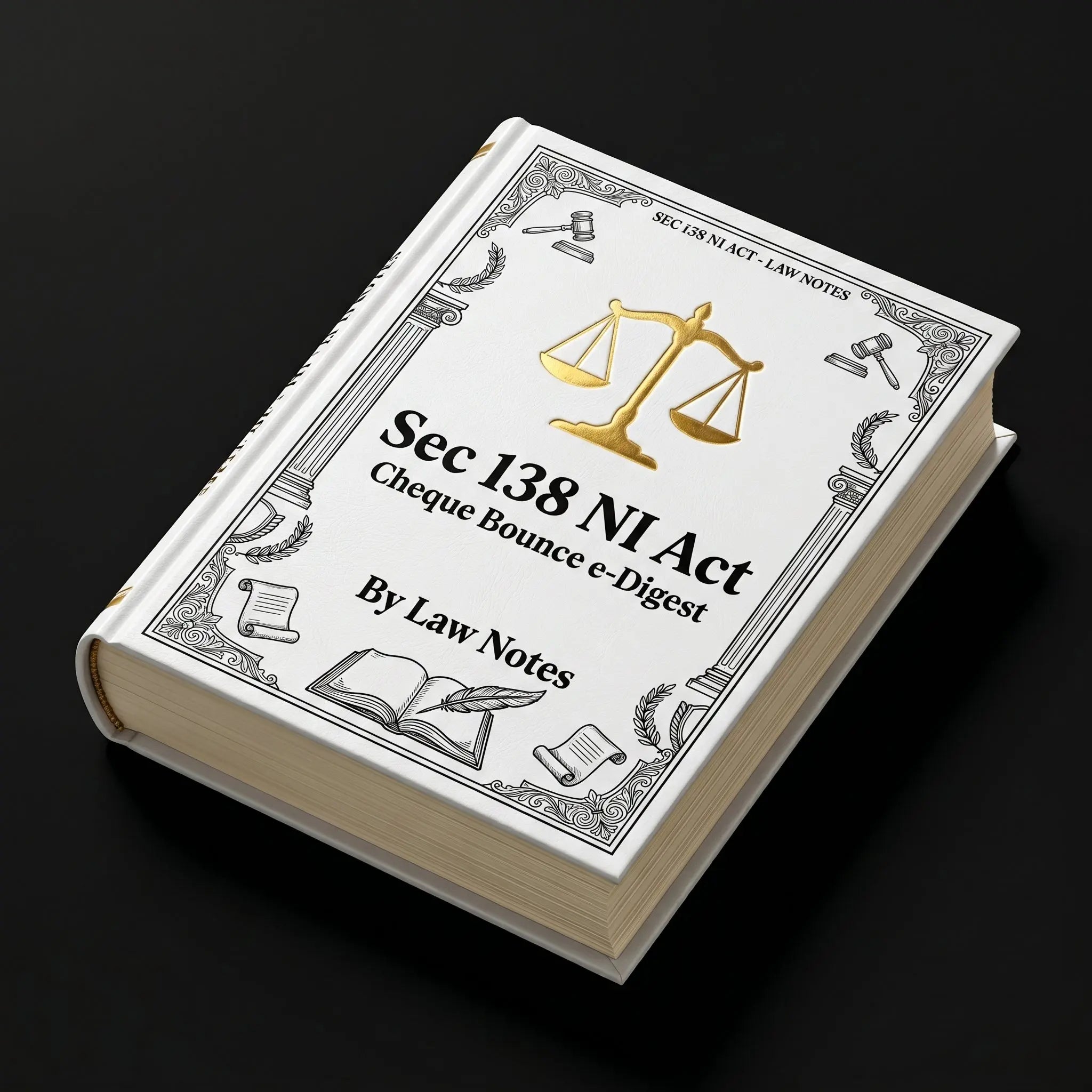 Sec 138 NI Act: Cheque Bounce e-Digest Law Notes